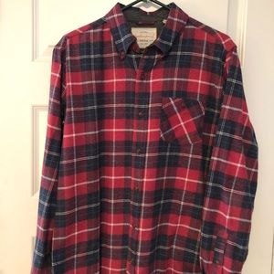 Long sleeve flannel shirt